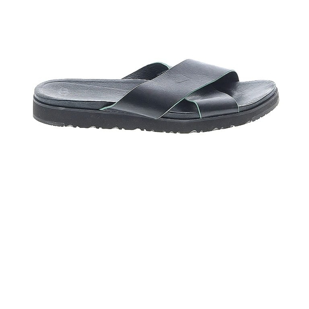 UGG Black Slide Sandals